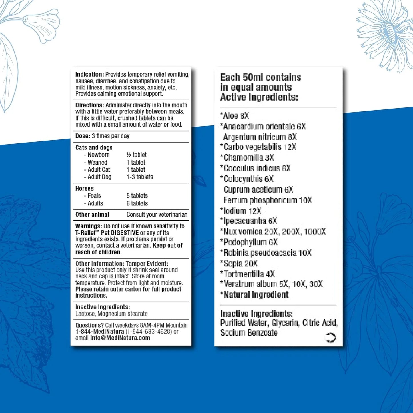 Pet Digestive Tablets 90Ct