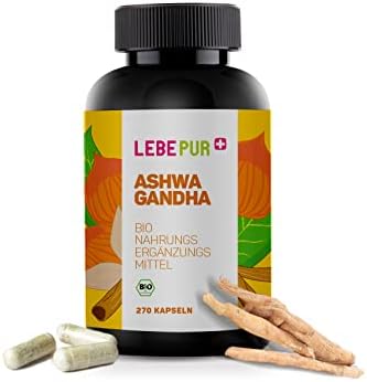Lebepur Plus Organic Ashwagandha Capsules